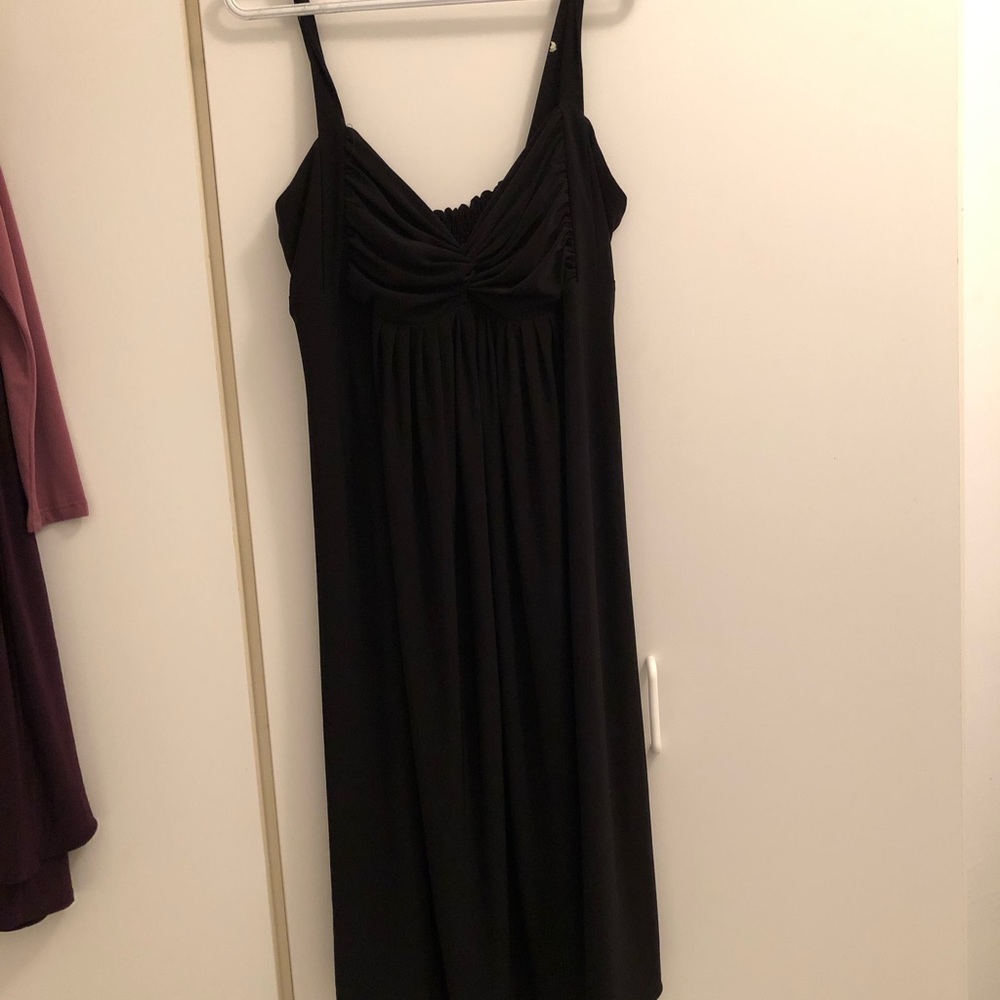 Black cocktail dress by Metro 7, size XL.